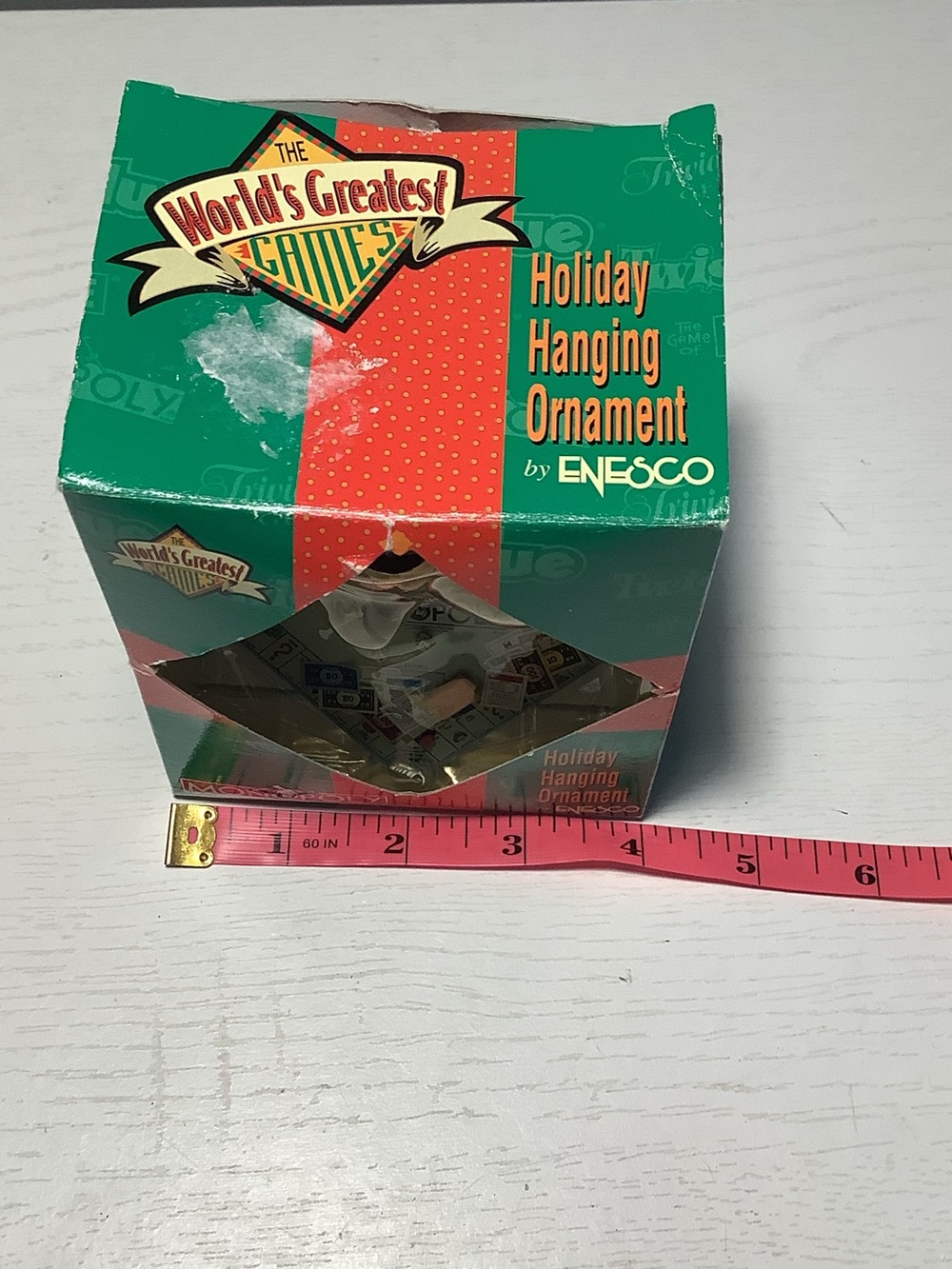 1997 Monopoly Christmas Tree Ornament - Picture 9 of 11